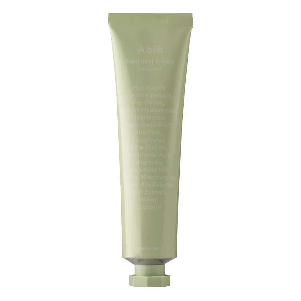 Abib - Heartleaf Creme Calming Tube - Kojący Krem z Pstrolistką - 75ml