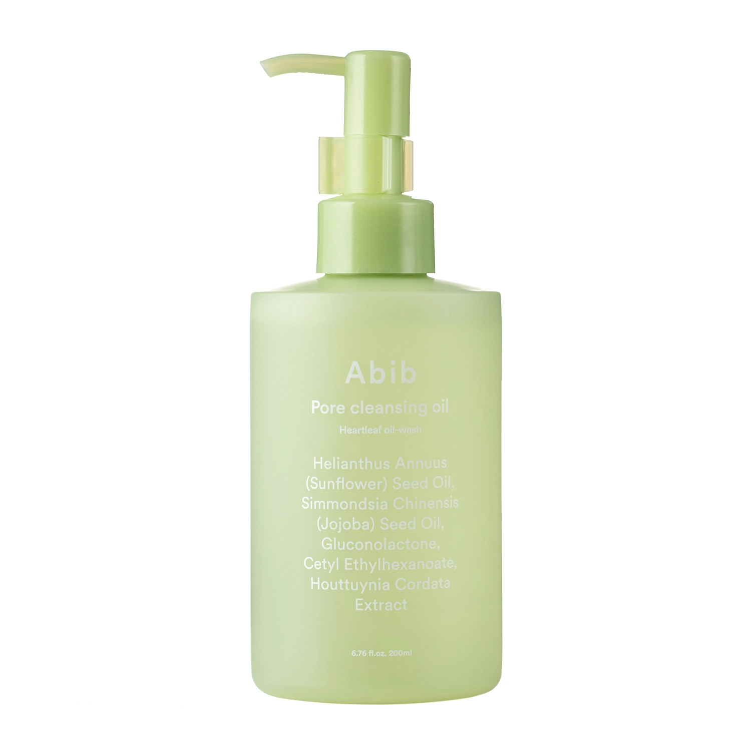 Abib - Pore Cleansing Oil Heartleaf Oil-Wash - Olejek do Demakijażu Zmniejszający Wydzielanie Sebum - 200ml