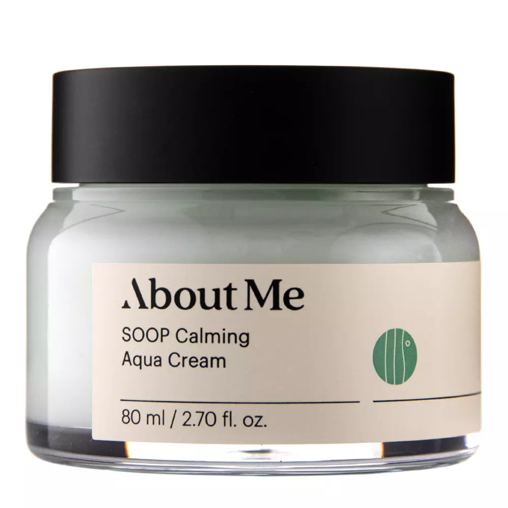 About me - Soop Calming Aqua Cream - Nawilżająco-Łagodzący Krem do Twarzy z Wodą Cyprysową - 80ml