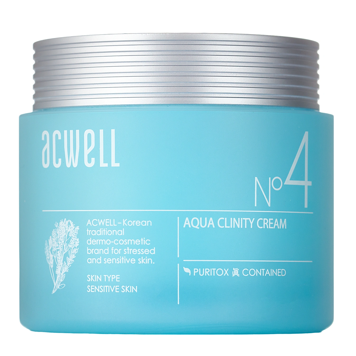 Acwell - Aqua Clinity Cream - Silnie Nawilżający Krem do Twarzy - 50ml 