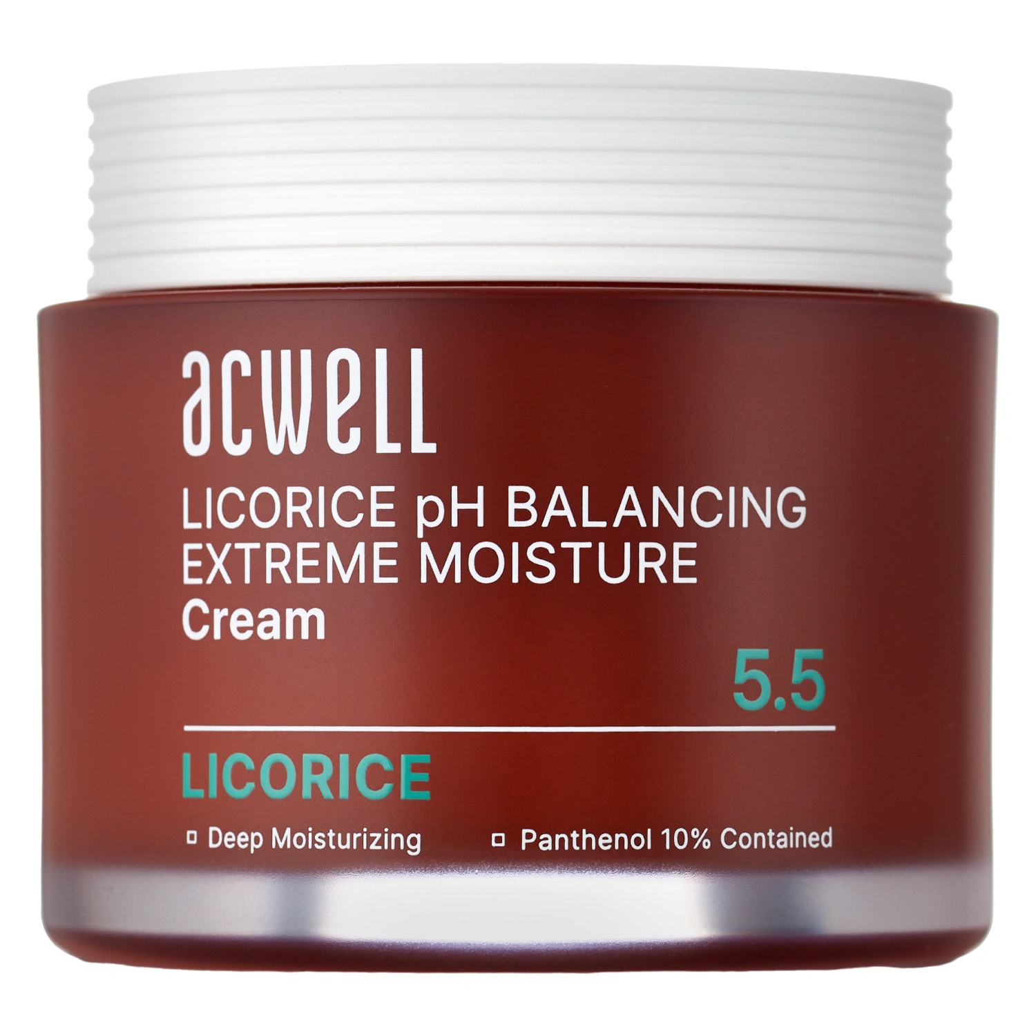 Acwell - Licorice pH Balancing Extreme Moisture Cream - Intensywnie Nawilżający Krem do Twarzy - 55ml