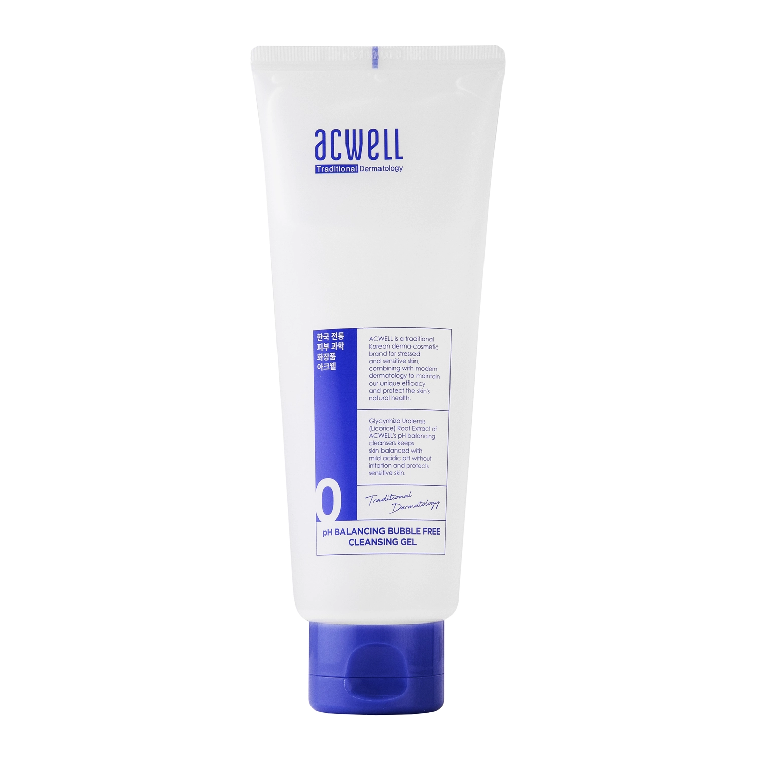 Acwell - pH Balancing Bubble Free Cleansing Gel - Łagodny Żel do Mycia Twarzy - 160ml