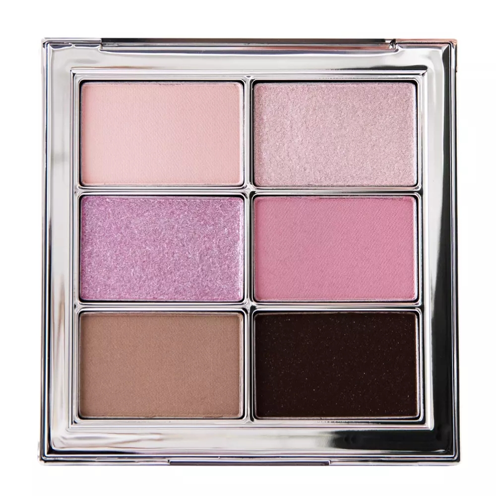 Amuse - Eye Vegan Sheer Palette - Paleta Wegańskich Cieni do Oczu - 04 Sheer Lavender - 6x1,6g