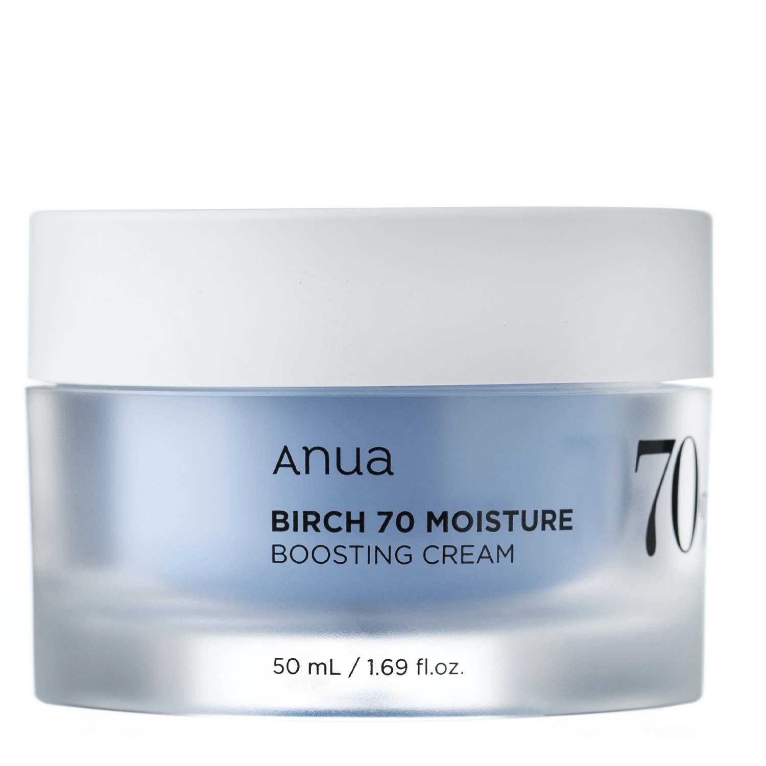 Anua - Birch 70 Moisture Boosting Cream - Nawilżający Krem z Sokiem z Brzozy - 50ml