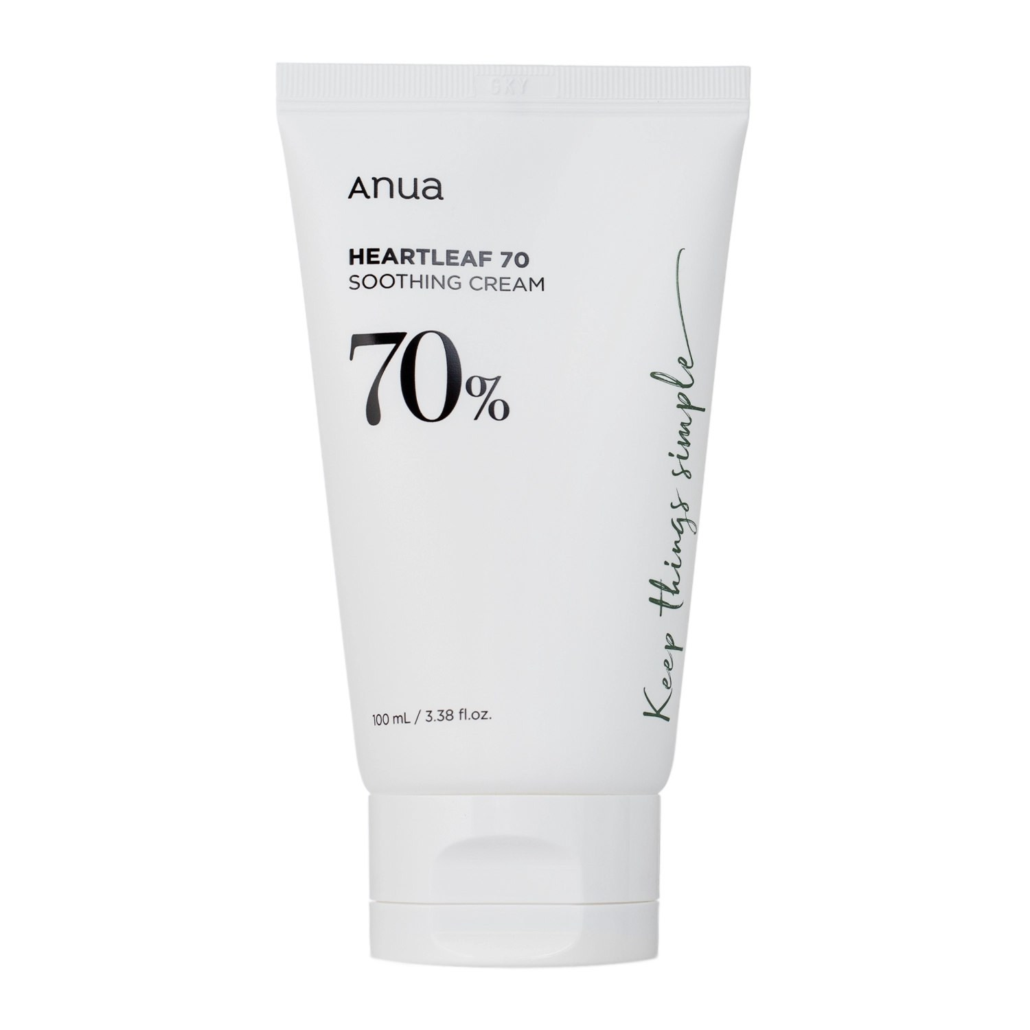 Anua - Heartleaf 70% Soothing Cream - Łagodzący Krem do Twarzy z Pstrolistką - 100ml