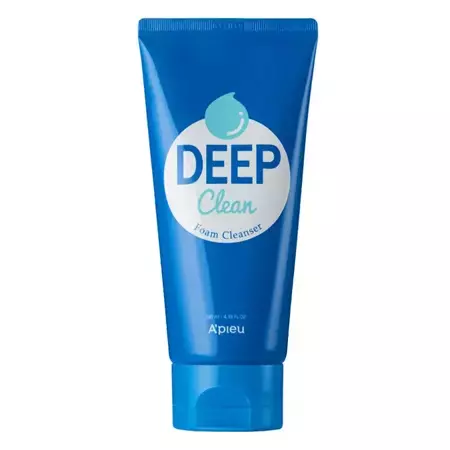 A'pieu - Deep Clean Foam Cleanser - Oczyszczająca Pianka do Twarzy - 130ml