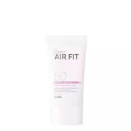 A'pieu - Super Air Fit Mild Sunscreen Matte - SPF50+/PA++++ - Matujący Krem z Filtrem - 50ml