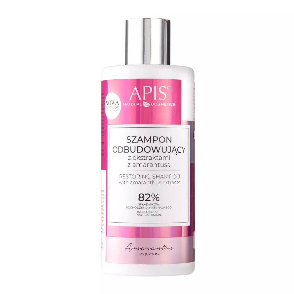 Apis - Amarantus Care - Szampon Odbudowujący z Ekstraktami z Amarantusa - 300ml