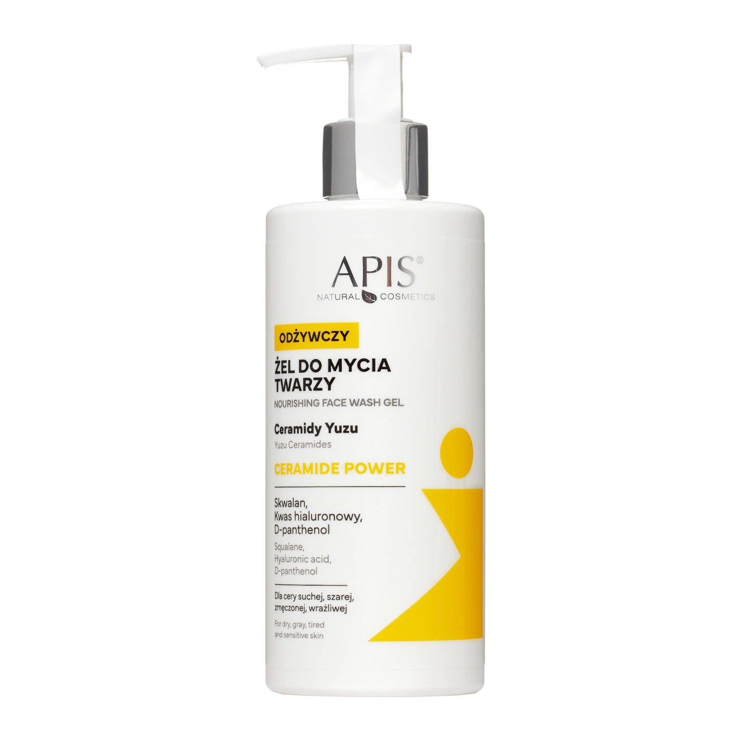 Apis - Ceramide Power - Odżywczy Żel do Mycia Twarzy - 300ml