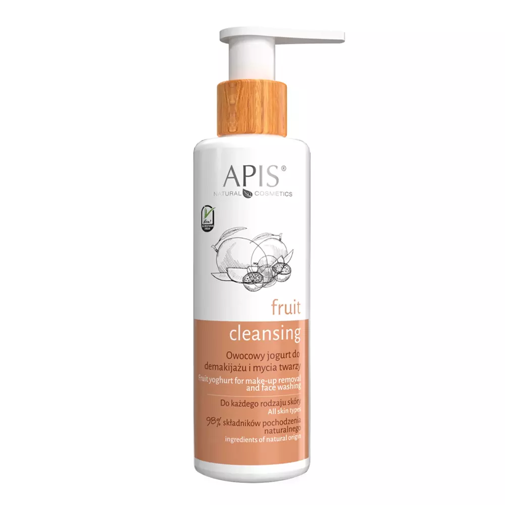 Apis - Fruit Cleansing - Owocowy Jogurt do Demakijażu i Mycia Twarzy - 150ml