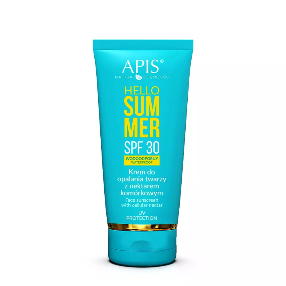 Apis - Hello Summer - Krem do Opalania Twarzy z Nektarem Komórkowym SPF30 - 50ml