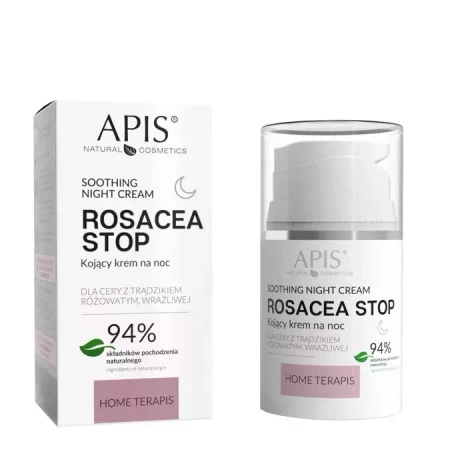 Apis - Rosacea Stop - Kojący Krem na Noc - 50ml