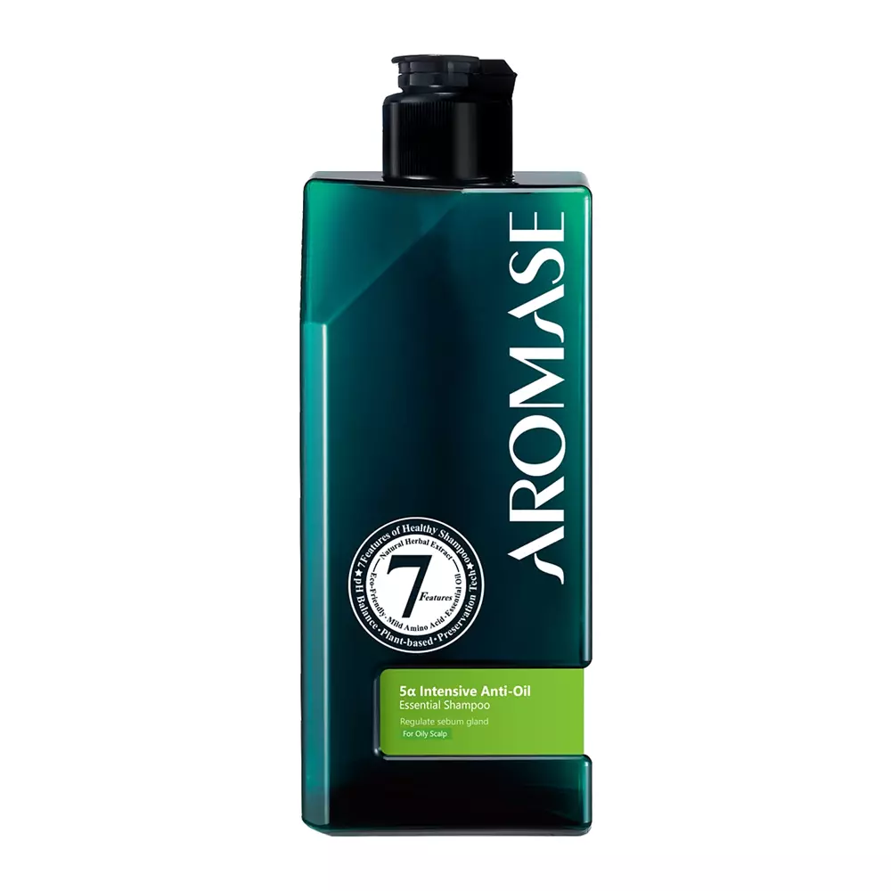 Aromase - 5α Intensive Anti-Oil Essential Shampoo - Szampon do Przetłuszczającej się Skóry Głowy - 90ml