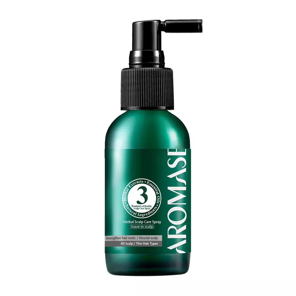 Aromase - Herbal Scalp Care Spray - Ziołowy Spray do Pielęgnacji Skóry Głowy - 115ml