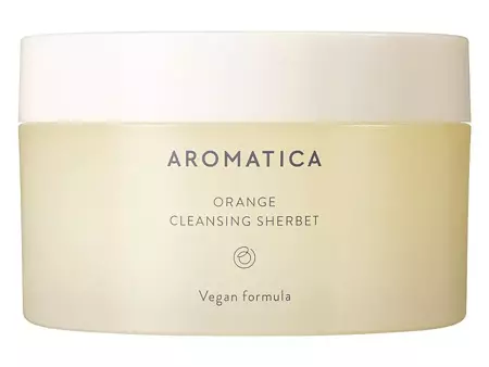 Aromatica - Orange Cleansing Sherbet - Pomarańczowy Sorbet do Demakijażu - 150g