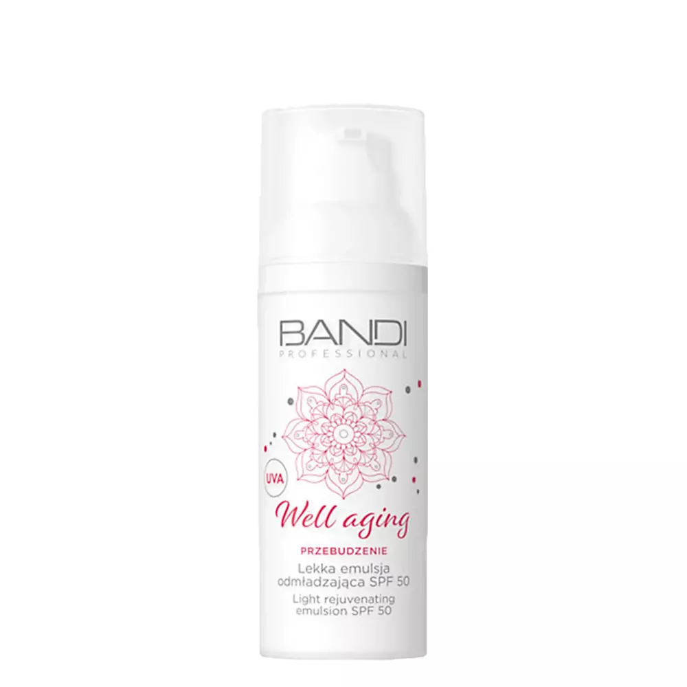 Bandi - Well Aging - Lekka Emulsja Odmładzająca SPF50 - 50ml