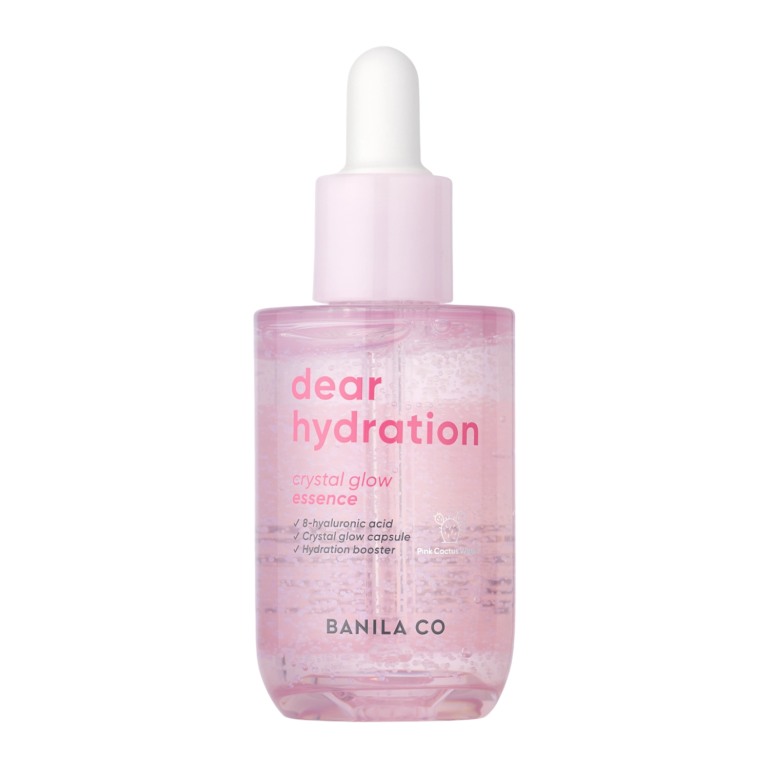 Banila Co - Dear Hydration Crystal Glow Essence - Nawilżająca Esencja z Kwasem Hiarulonowym - 50ml