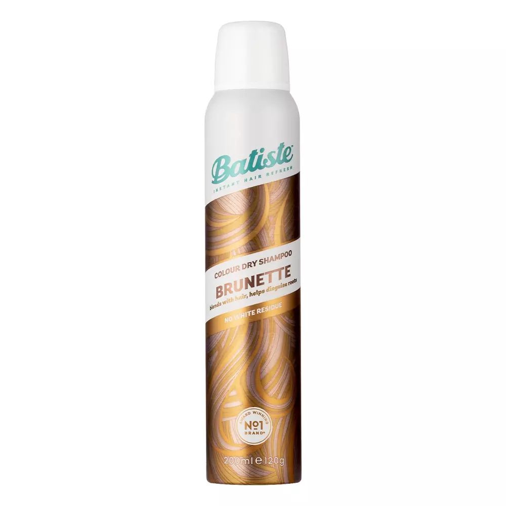 Batiste - Medium & Brunette - Suchy Szampon do Włosów dla Średnich Brunetek - 200ml