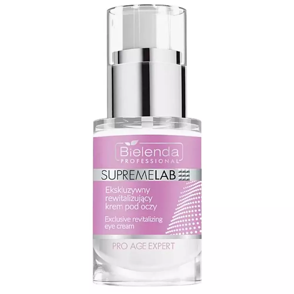 Bielenda Professional - Supremelab - Pro Age Expert - Exclusive Revitalizing Eye Cream - Ekskluzywny Rewitalizujący Krem pod Oczy - 15ml