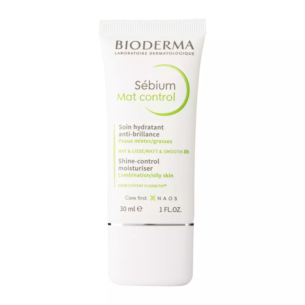 Bioderma - Sebium Mat Control - Matujący Krem Nawilżający do Skóry Mieszanej i Tłustej - 30ml