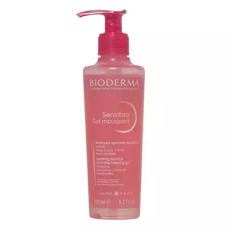 Bioderma - Sensibio - Łagodząco-Oczyszczający Żel Micelarny o Działaniu Nawilżającym - 200ml