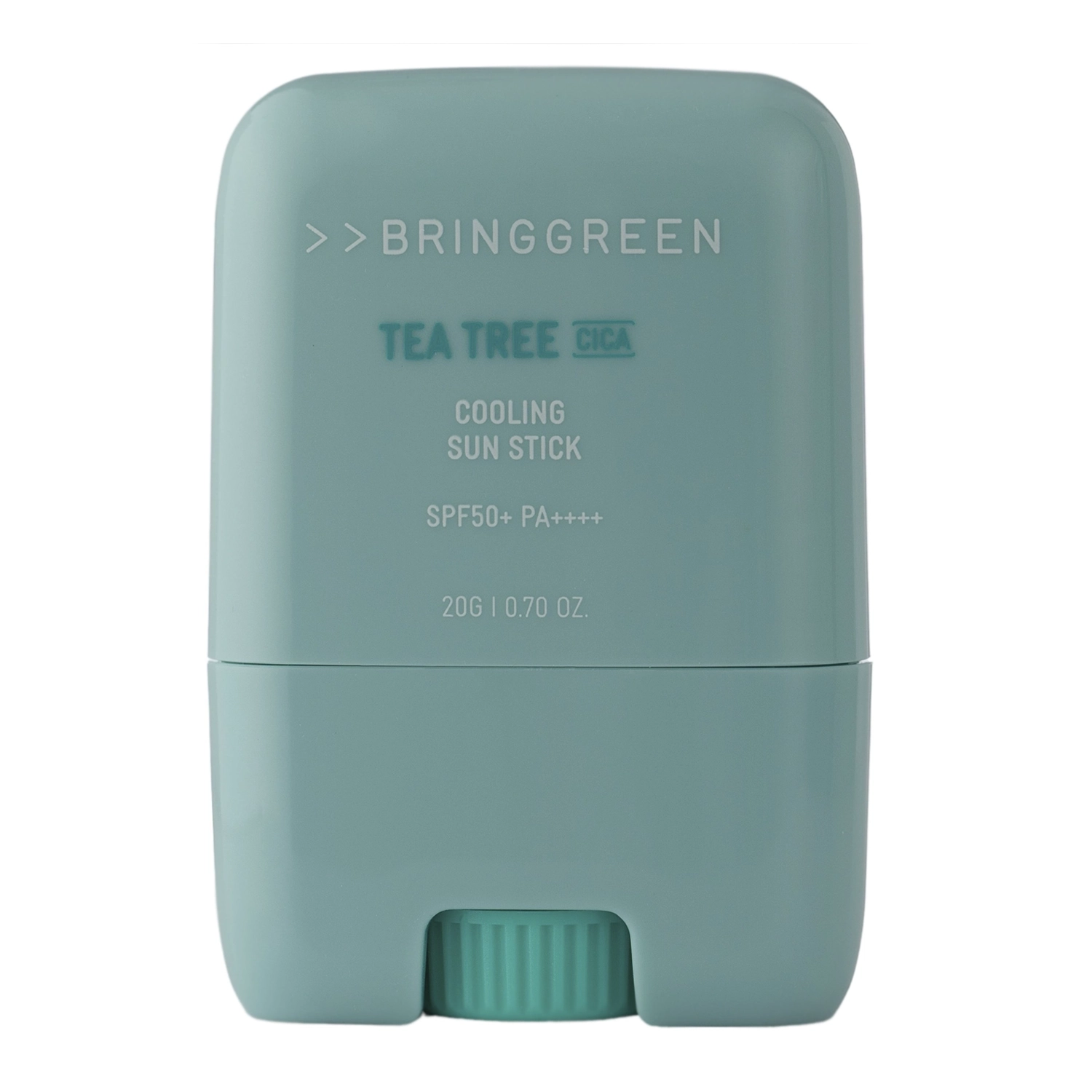 Bring Green - Tea Tree Cica Cooling Sun Stick SPF 50+ PA++++ - Krem z Filtrem w Sztyfcie - 20g