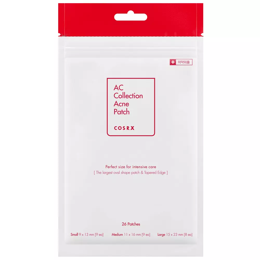 COSRX - AC Collection Acne Patch - Gojące Plastry na Wypryski z Ekstraktem z Wąkroty Azjatyckiej - 26szt