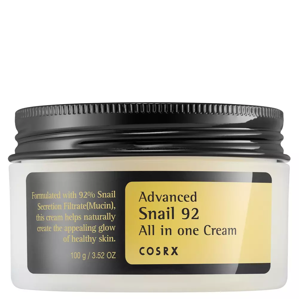 COSRX - Advanced Snail 92 All in One Cream - Wszechstronny Krem ze Śluzem Ślimaka - 100g