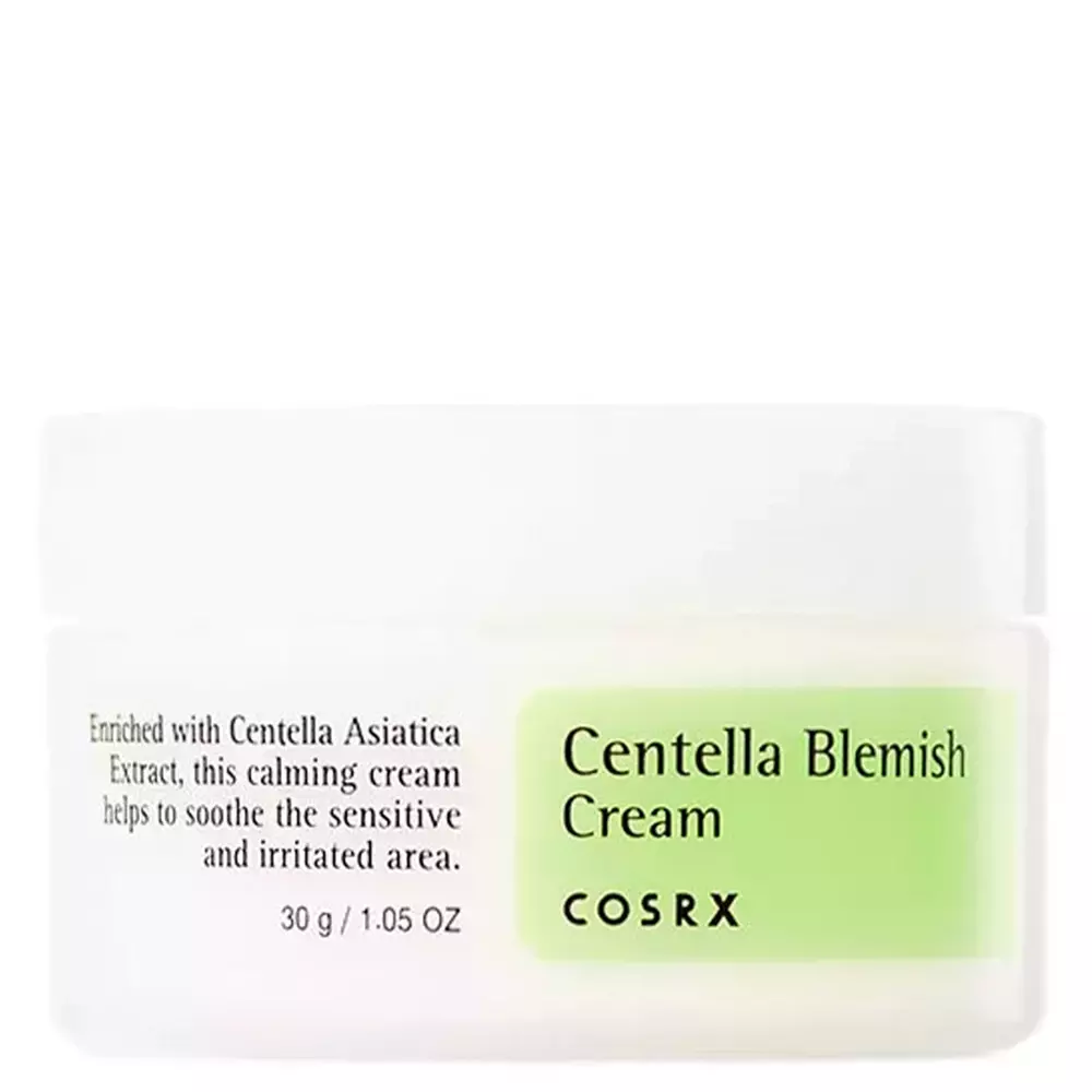 COSRX - Centella Blemish Cream - Krem Łagodzący do Skóry Problematycznej - 30ml