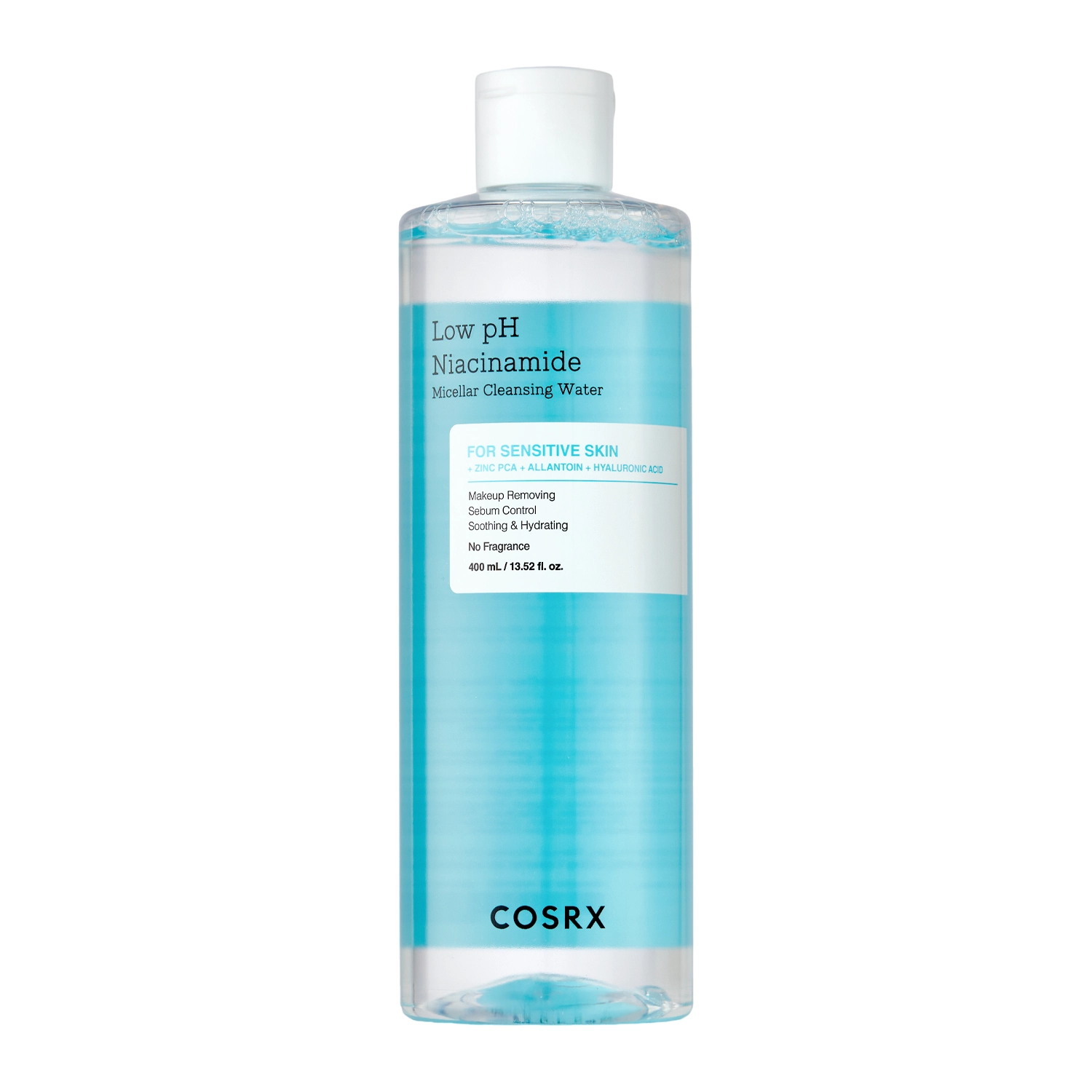 COSRX - Low pH Niacinamide Cleansing Water - Niacynamidowa Woda Micelarna o Niskim pH - 400ml