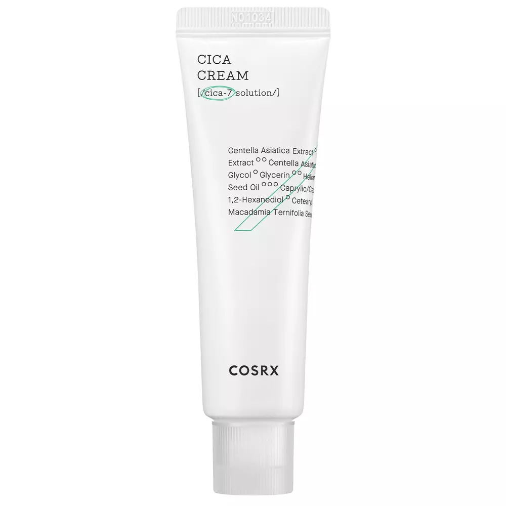 COSRX - Pure Fit Cica Cream - Łagodzący Krem ​​do Skóry Wrażliwej - 50ml