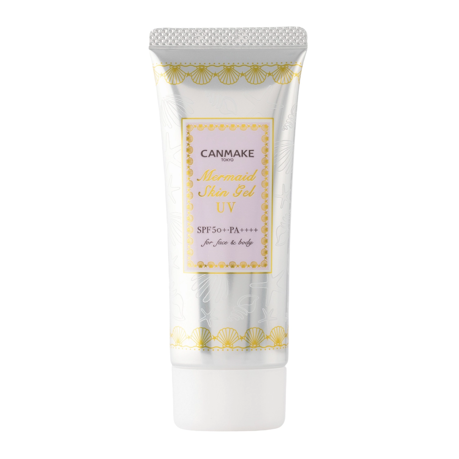 Canmake - Mermaid Skin Gel UV Sunscreen SPF 50+ PA++++ - Baza pod Makijaż z Filtrem - 01 Clear - 40g