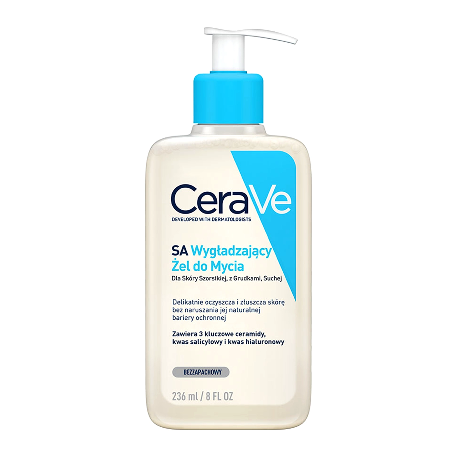 CeraVe - SA - Żel Wygładzający do Mycia - 236ml