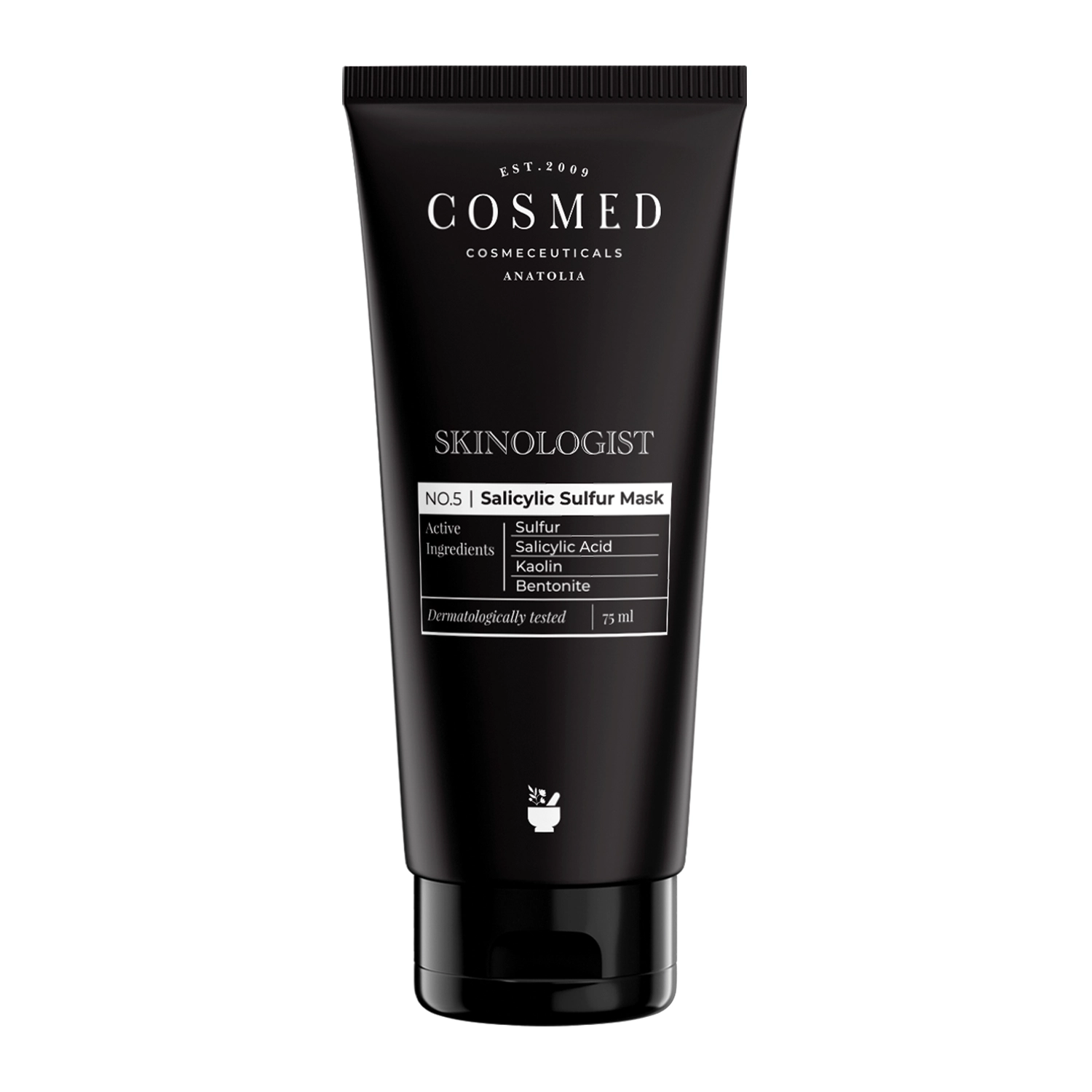 Cosmed - Skinologist Salicylic Sulfur Mask - Oczyszczająca Maska do Twarzy z Kwasem Salicylowym - 75ml