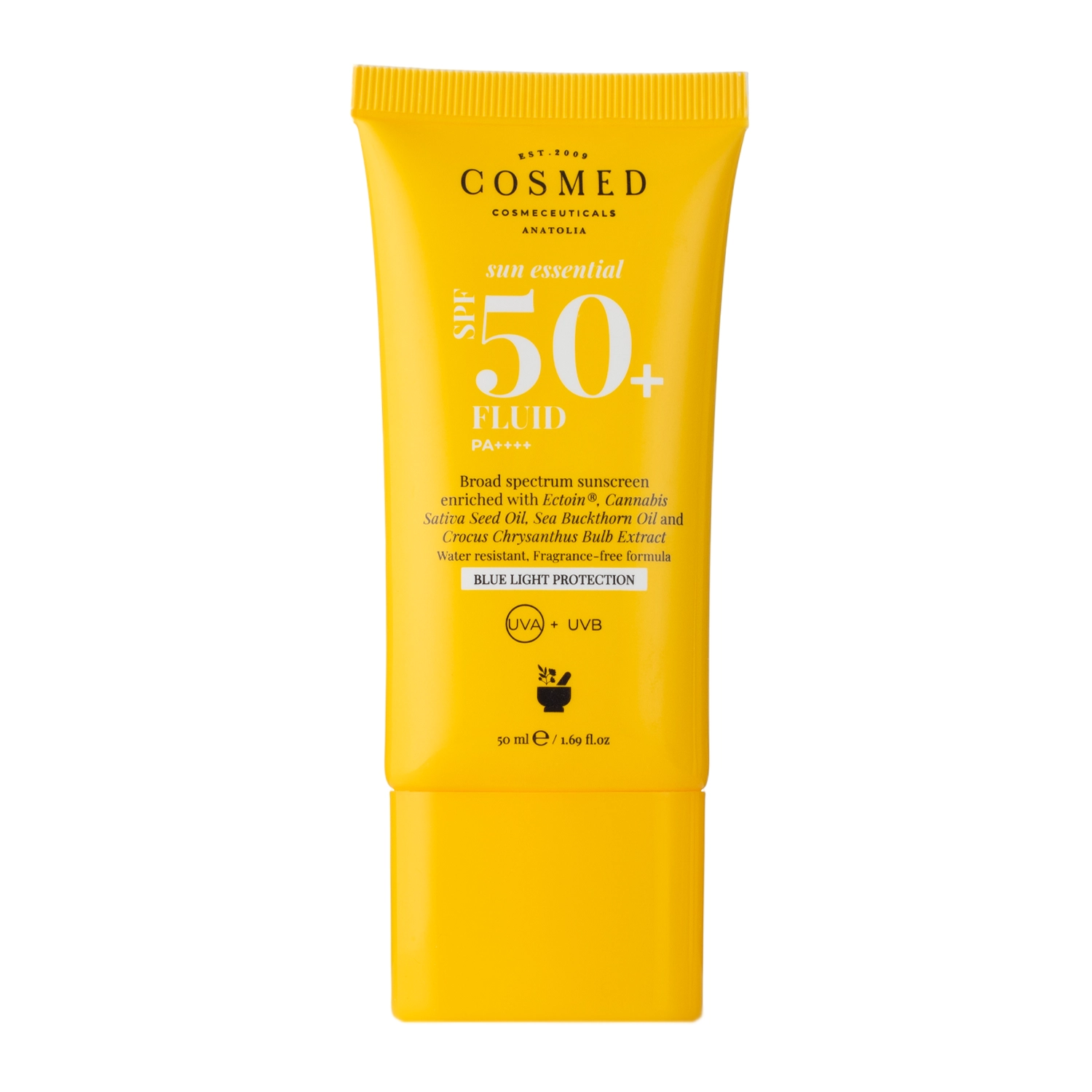 Cosmed - Sun Essential Fluid SPF 50+PA++++ - Fluid Przeciwsłoneczny do Twarzy - 50ml