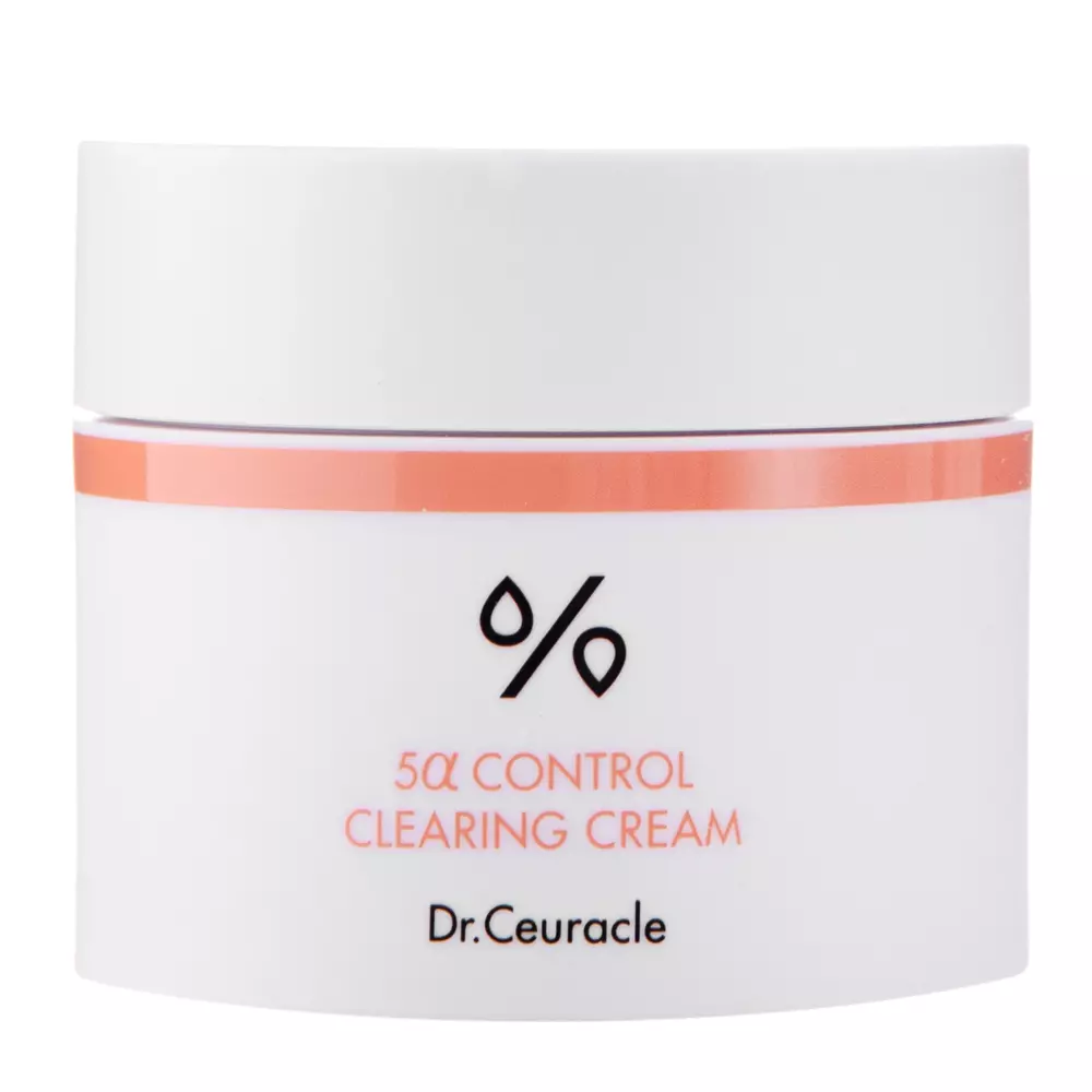 Dr.Ceuracle - 5α Control Clearing Cream - Krem Regulujący Wydzielanie Sebum - 50g