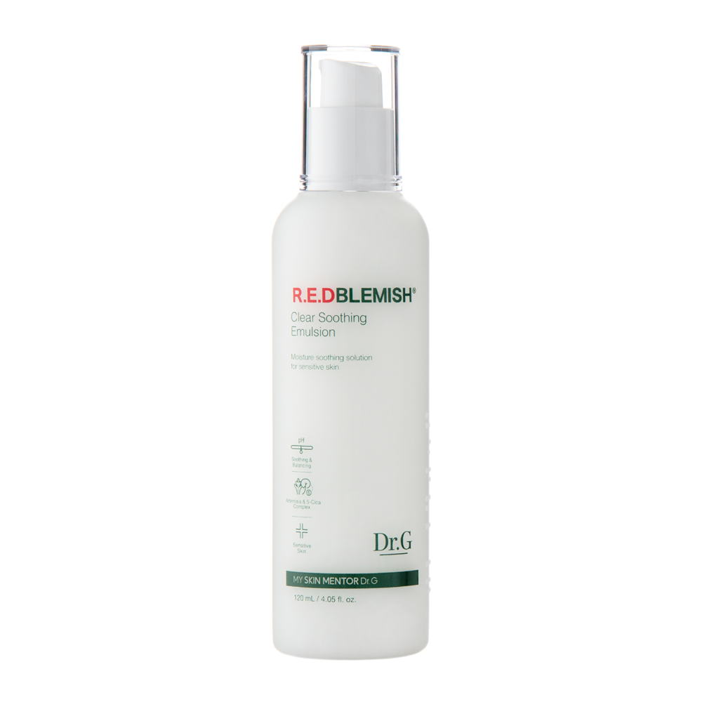 Dr.G - Red Blemish Clear Soothing Emulsion - Łagodząca Emulsja do Twarzy - 120ml