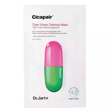 Dr. Jart+ - Cicapair Calming Mask - Łagodząca Maska w Płachcie z Wąkrotą Azjatycką - 25g