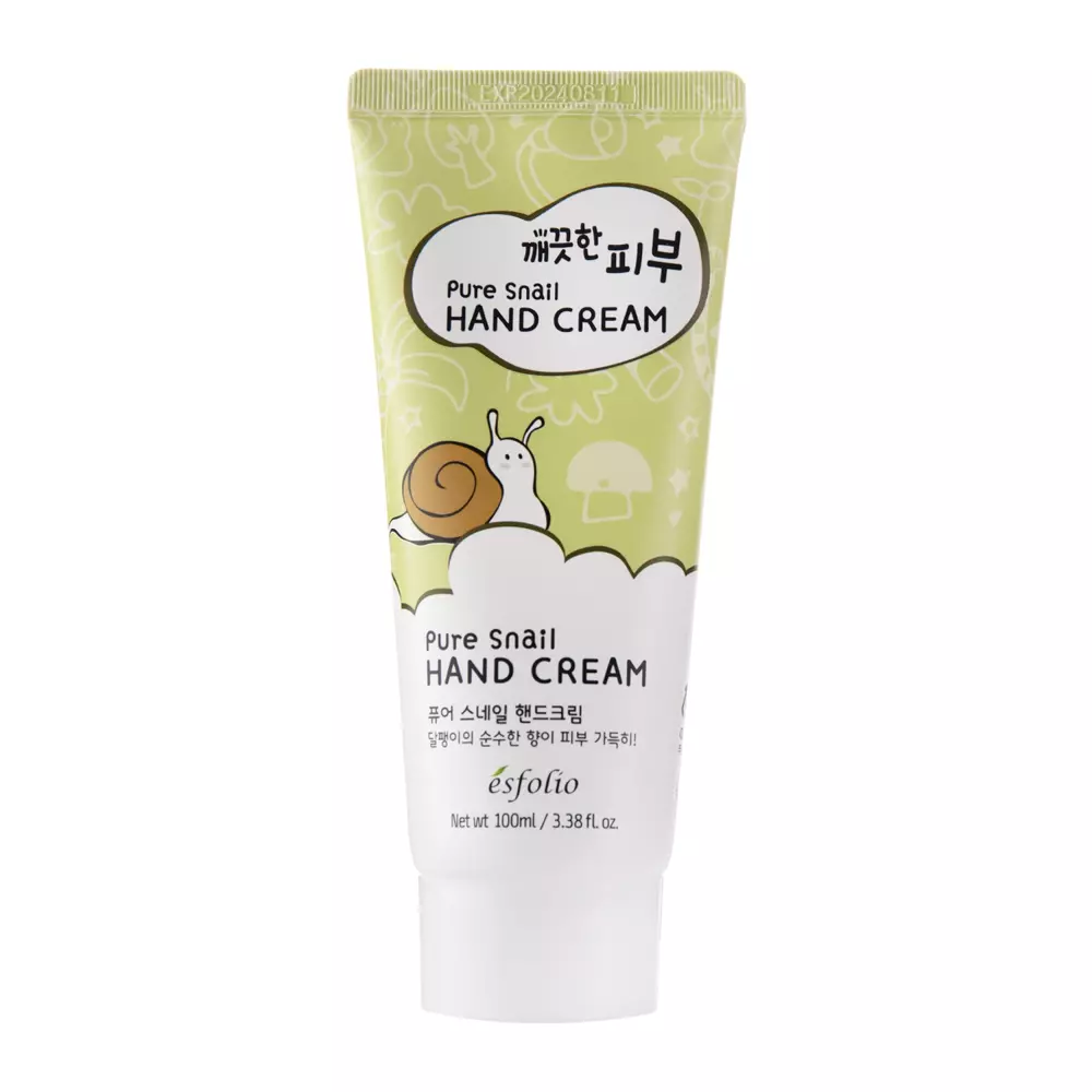 Esfolio - Pure Skin Pure Snail Hand Cream - Krem do Rąk ze Śluzem Ślimaka - 100ml