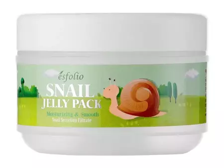 Esfolio - Snail Jelly Pack - Żelowa Maska Nocna z Filtratem ze Śluzu Ślimaka - 100g