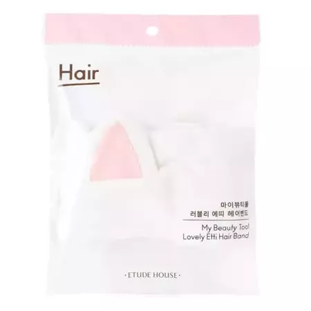 Etude House - Lovely Etti Hairband - Opaska do Włosów z Uszami