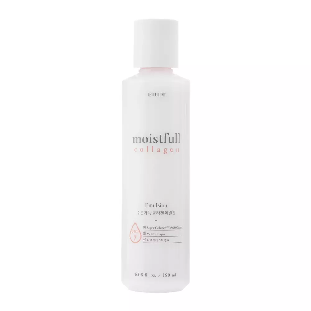 Etude House - Moistfull Collagen Emulsion - Nawilżająca Emulsja do Twarzy z Kolagenem - 180ml