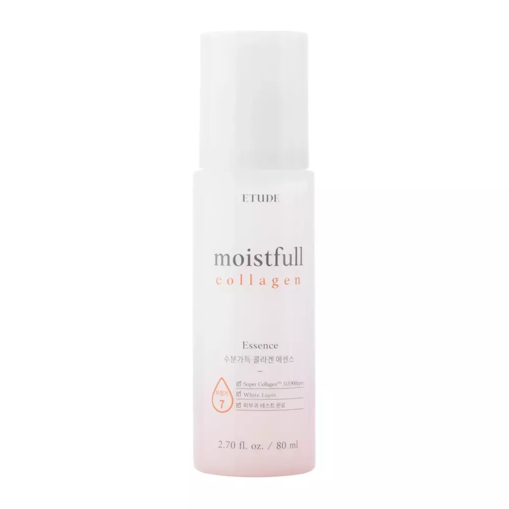 Etude House - Moistfull Collagen Essence - Lekka Esencja do Twarzy z Kolagenem - 80ml 