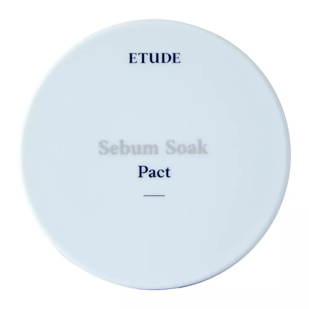 Etude House - Sebum Soak Pact - Matujący Puder w Kamieniu - 9,5g