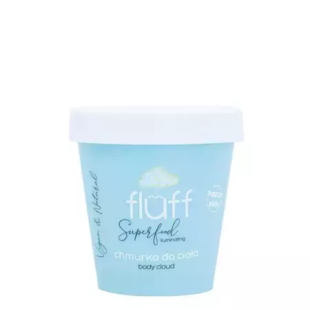 Fluff - Superfood - Body Cloud - Rozświetlający Balsam - Chmurka do Ciała - 150g