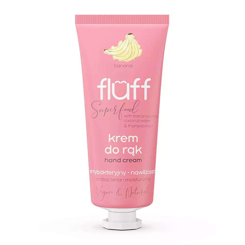 Fluff - Superfood - Hand Cream - Krem do Rąk - Banan - 50ml