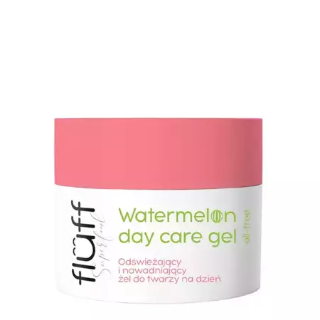 Fluff - Watermelon Day Care Gel - Odświeżający i Nawadniający Żel do Twarzy - 50ml