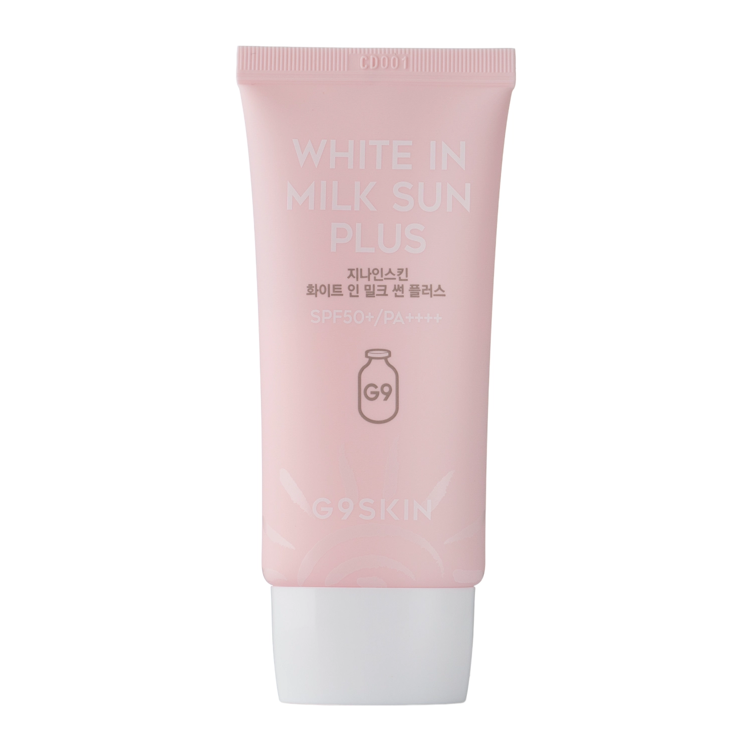 G9Skin - White In Milk Sun Plus SPF50+/PA++++ - Odżywczy Krem do Twarzy z Filtrem - 40ml 