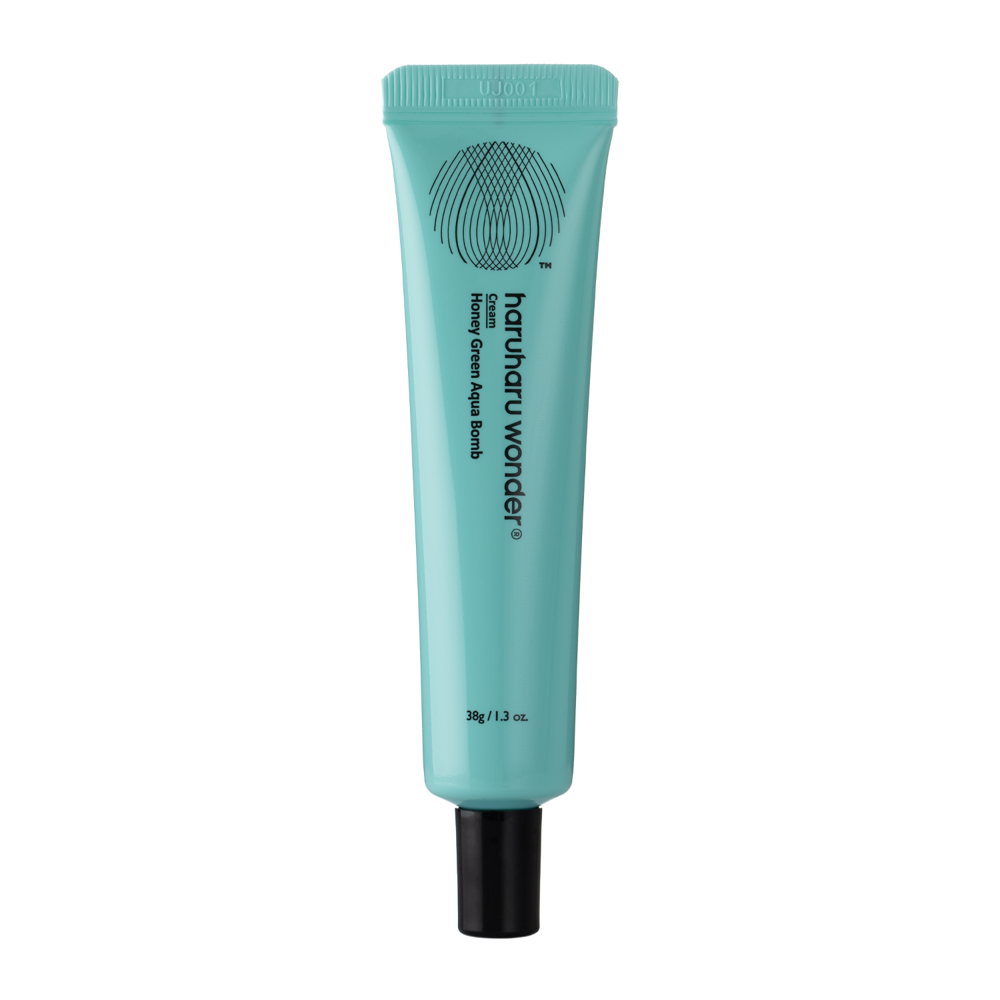 Haruharu Wonder - Honey Green Aqua Bomb Cream - Intensywnie Nawilżający Krem do Twarzy - 38g