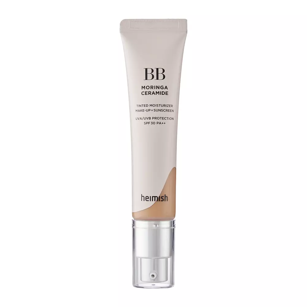 Heimish - Moringa Ceramide BB Cream SPF30/PA++ - Nawilżający Krem BB - 27N Light Tan - 58g